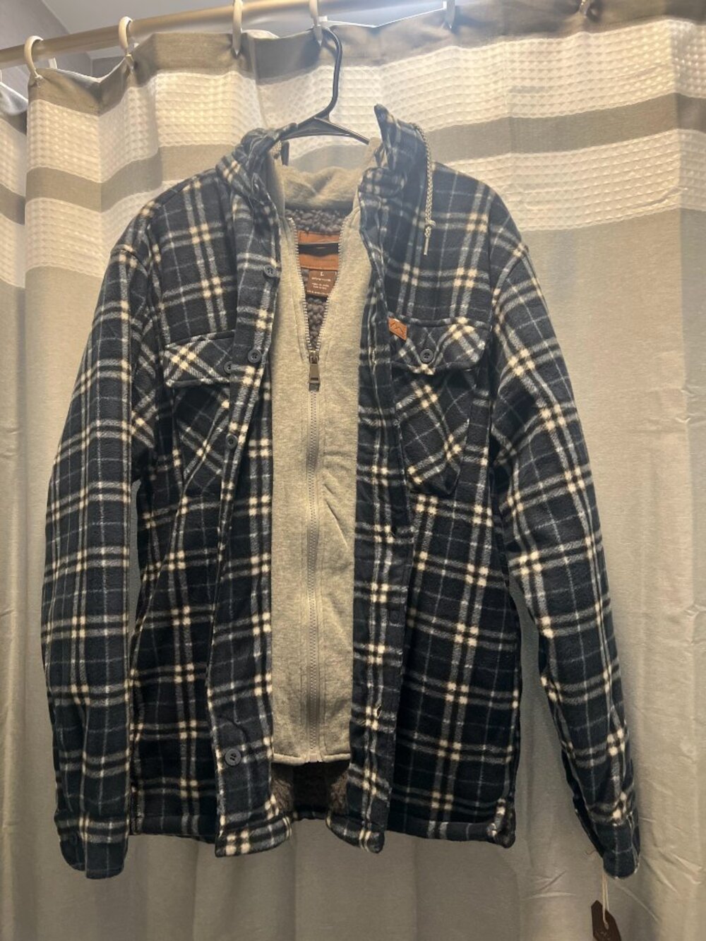 Mens Mountain Ridge Flannel Jacket - Picture 3 of 5
